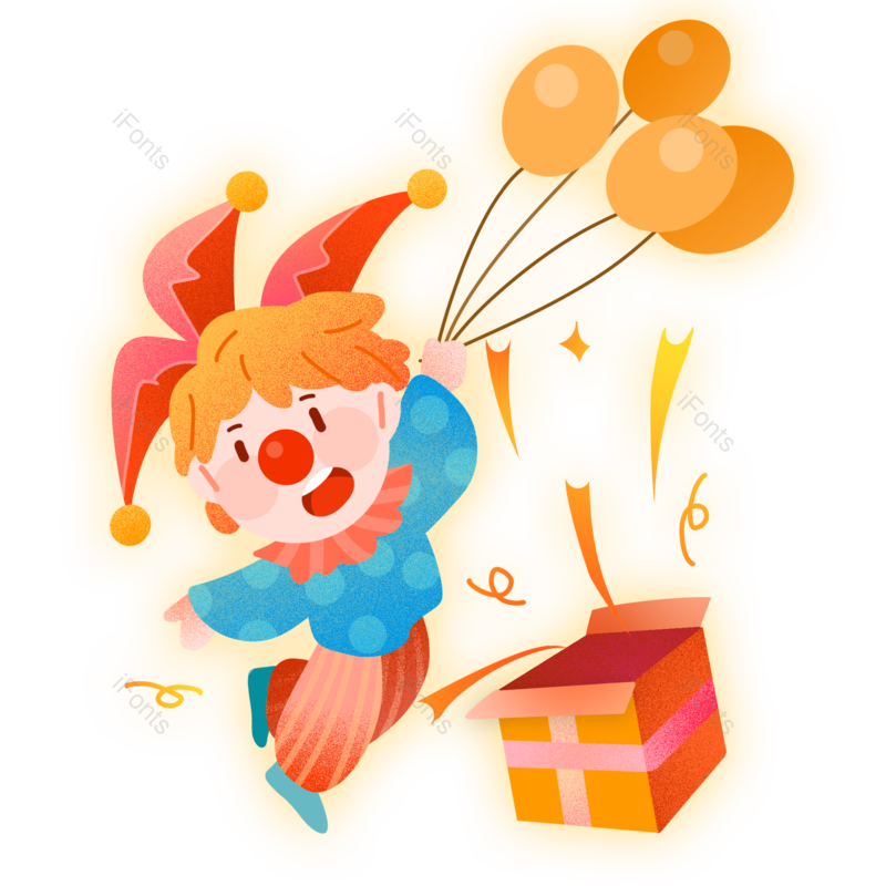 儿童节图片,素材元素,人物PNG,气球免抠素材